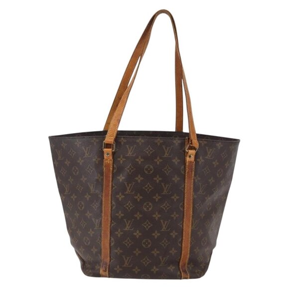 LOUIS VUITTON Monogram Sac Shopping Tote Bag M51108 LV Auth 144951 - Picture 2 of 16